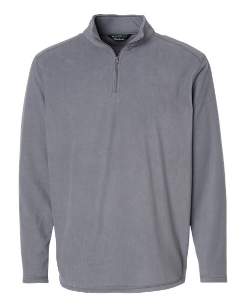 Unisex Eco Revive™ Micro-Lite Fleece Quarter-Zip Pullover – Front