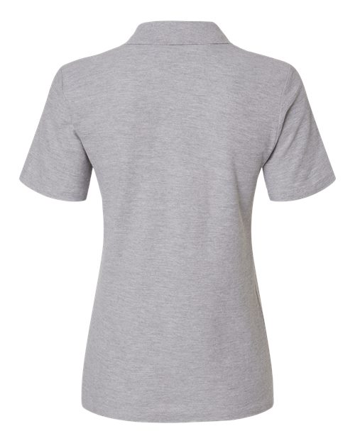 Women's Softstyle® Pique Polo – Back