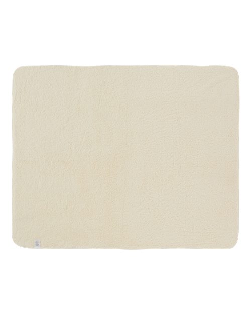 Sublimation Micro Mink Sherpa Plush Blanket – Back
