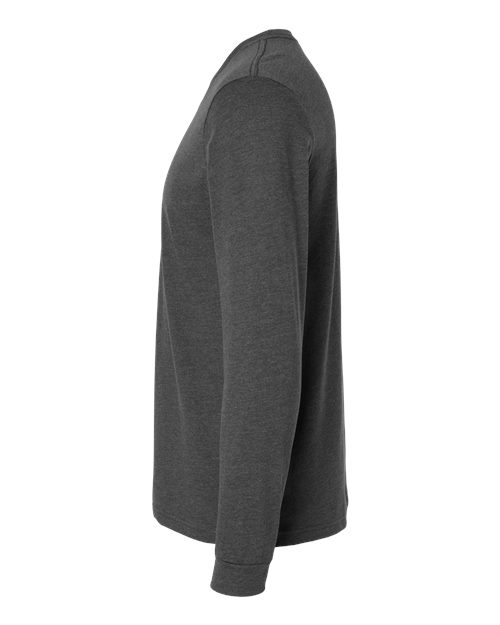 Unisex CVC Long Sleeve T-Shirt – Detail