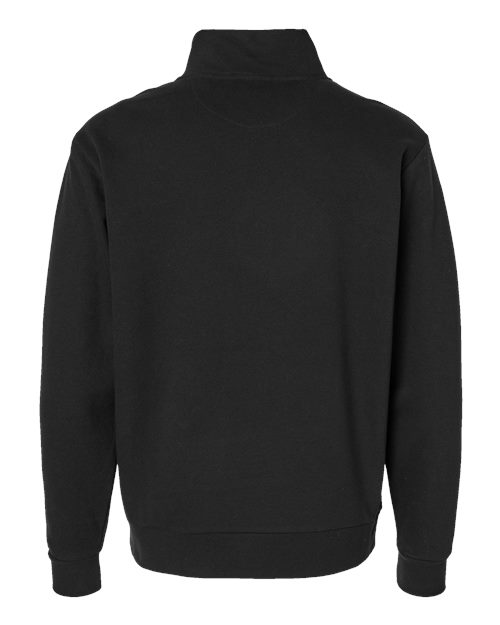 Unisex Fleece Quarter-Zip Pullover – Back