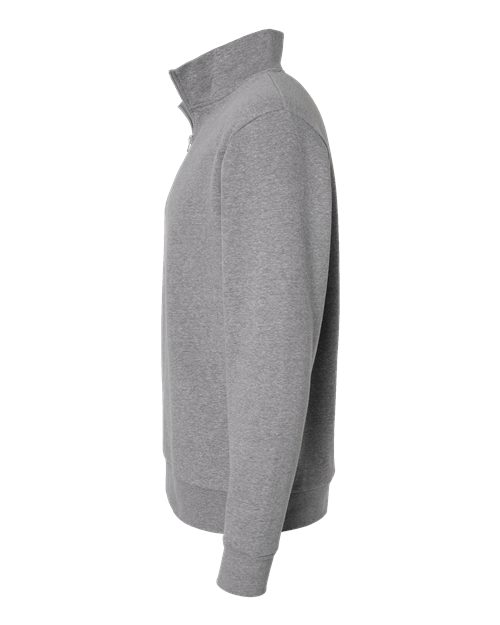 Unisex Fleece Quarter-Zip Pullover – Detail