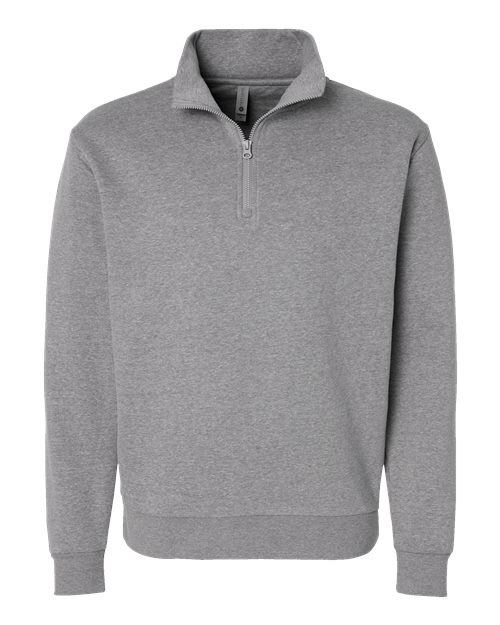 Unisex Fleece Quarter-Zip Pullover – Front