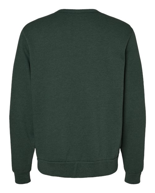 Unisex Sponge Fleece Classic Crewneck Sweatshirt – Back