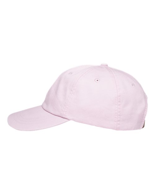 Optimum Pigment-Dyed Dad Hat – Detail