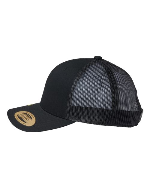Sustainable Retro Trucker Cap – Detail