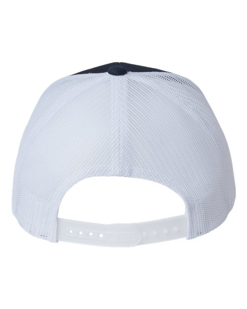 Sustainable Retro Trucker Cap – Back