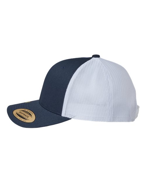 Sustainable Retro Trucker Cap – Detail