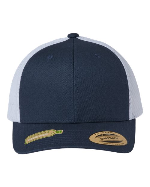 Sustainable Retro Trucker Cap – Front