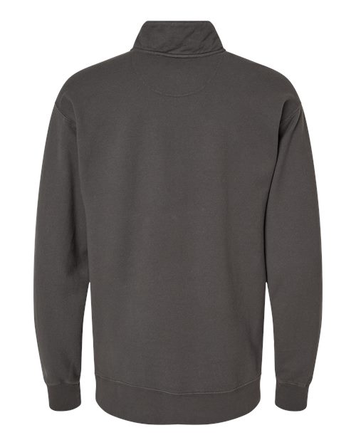 Unisex Garment-Dyed Quarter-Zip Sweatshirt – Back