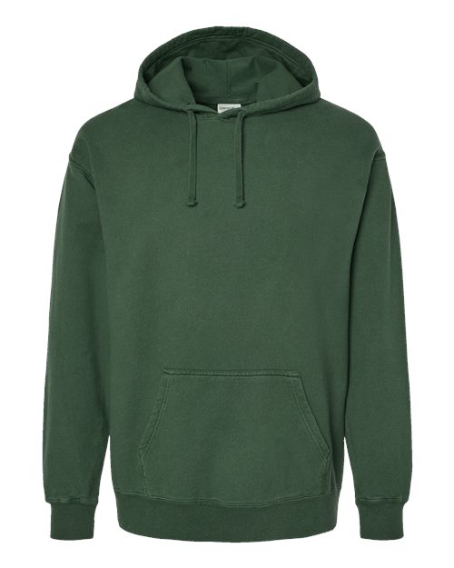 Unisex Garment-Dyed Hooded Sweatshirt – Front