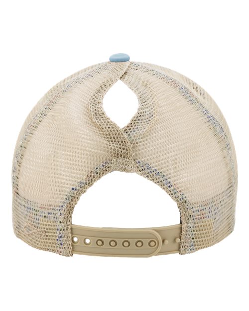 Women's Washed Mesh-Back Cap – Back
