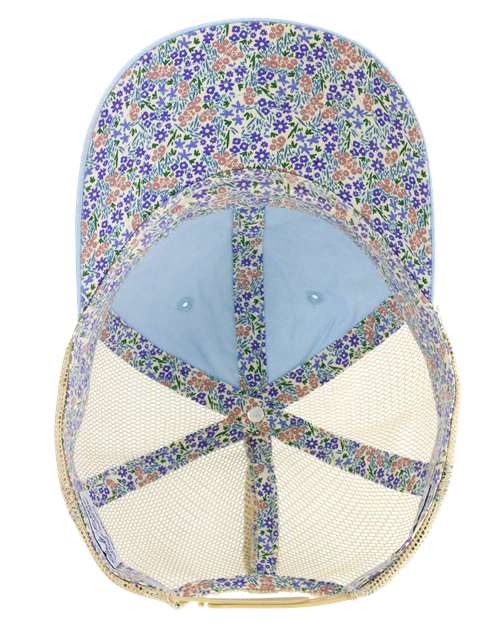 Women's Washed Mesh-Back Cap – Side