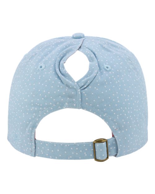 Women's Unstructured Fashion Prints Cap – Back