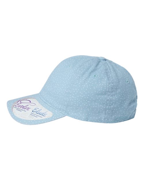 Women's Unstructured Fashion Prints Cap – Detail