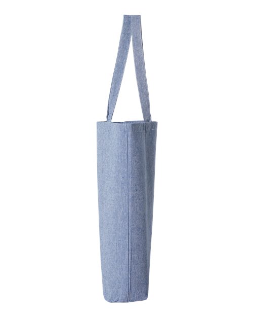 Midweight Recycled Gusseted Tote – Detail