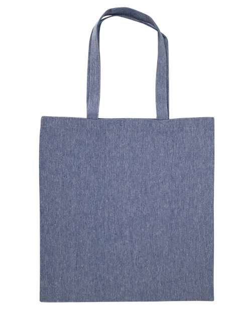 Midweight Recycled Tote Bag – Back