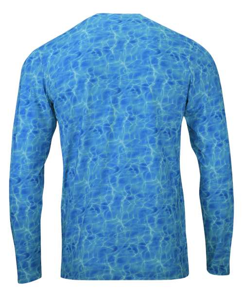 Men's Belize Sublimated Long Sleeve T-Shirt – Back