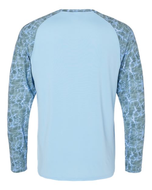 Men's Panama Colorblocked Long Sleeve T-Shirt – Back