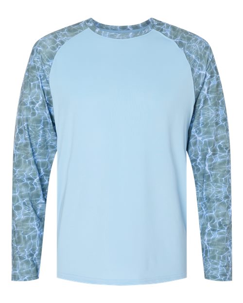 Men's Panama Colorblocked Long Sleeve T-Shirt – Front