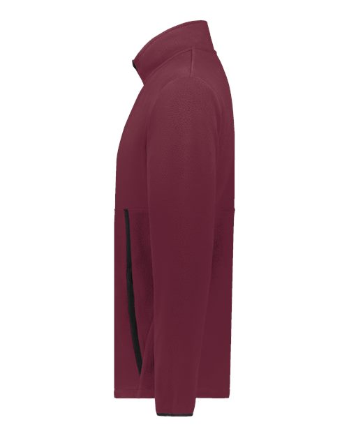Unisex Eco Revive™ Polar Fleece Quarter-Zip Pullover – Detail