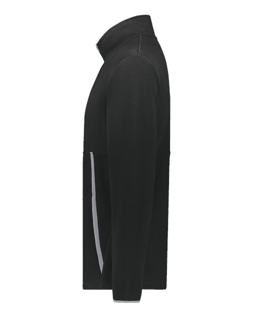 Youth Eco Revive™ Polar Fleece Quarter-Zip Pullover – Detail