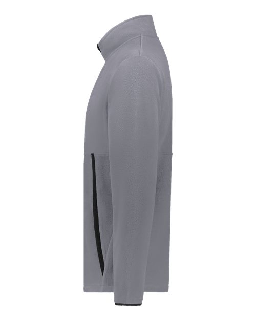 Youth Eco Revive™ Polar Fleece Quarter-Zip Pullover – Detail