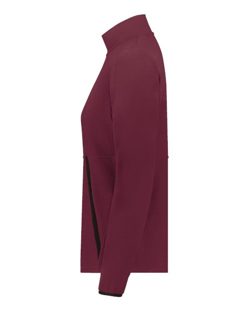 Women's Eco Revive™ Polar Fleece Quarter-Zip Pullover – Detail