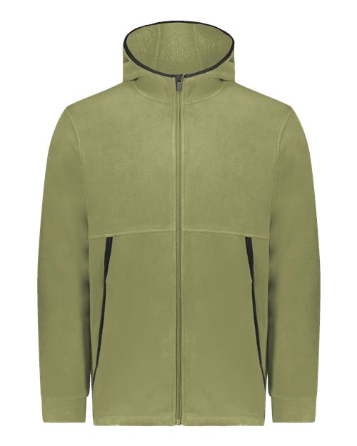 Unisex Eco Revive™ Polar Fleece Hooded Full-Zip Jacket