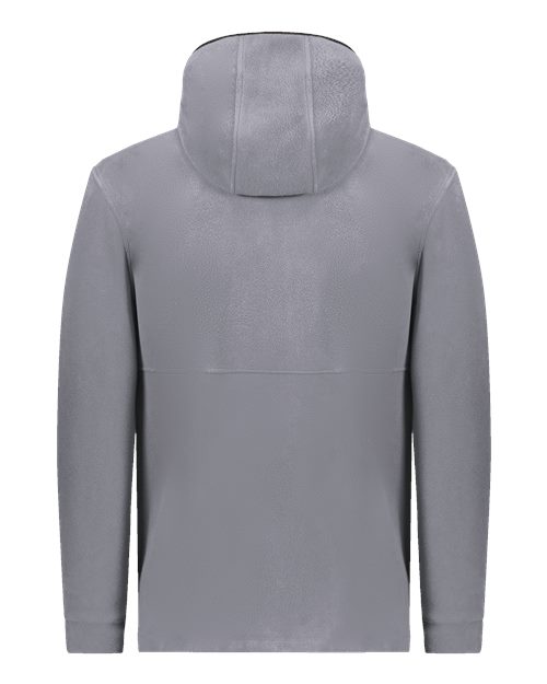 Youth Eco Revive™ Polar Fleece Hooded Full-Zip Jacket – Back