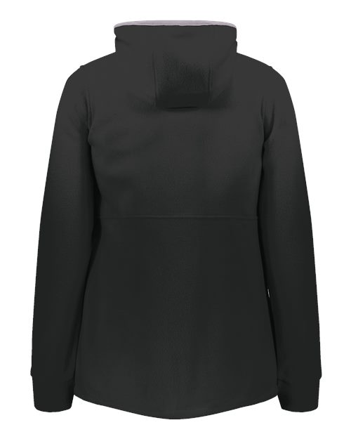 Women's Eco Revive™ Polar Fleece Hooded Full-Zip Jacket – Back