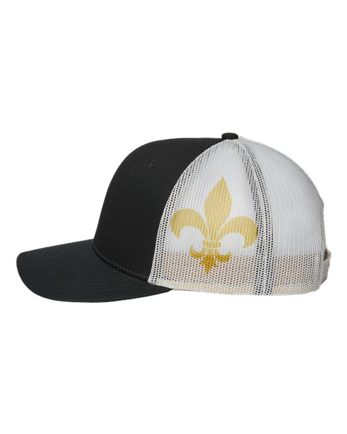Printed Mesh Trucker Cap – Detail
