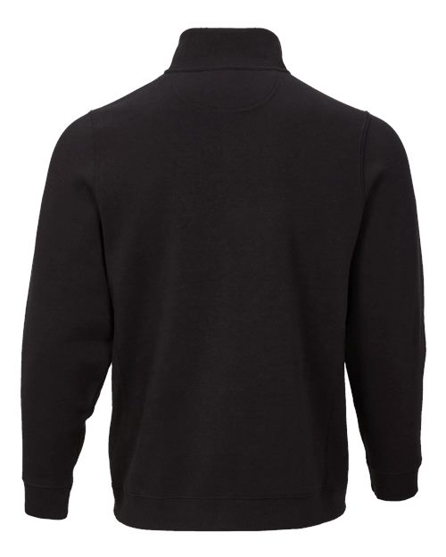 Unisex Fleece Quarter-Zip Pullover – Back