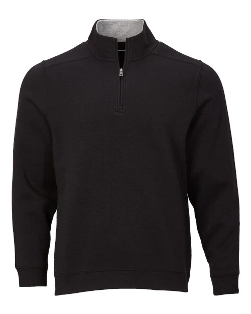 Unisex Fleece Quarter-Zip Pullover – Front