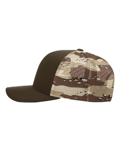 Printed Mesh Trucker Cap – Detail