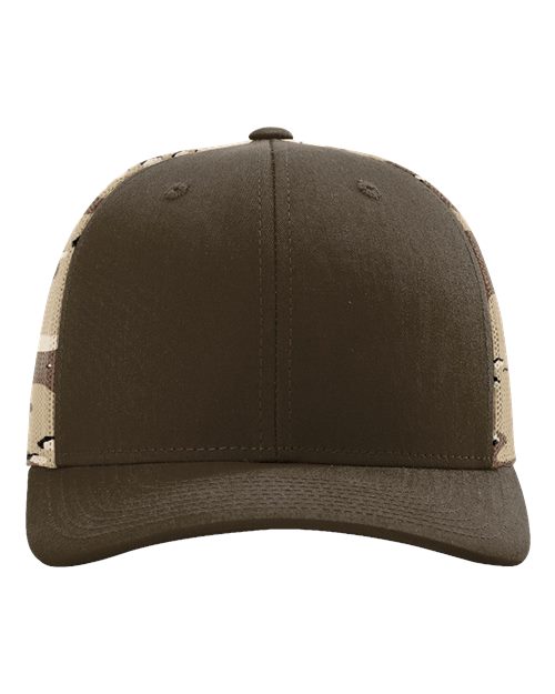 Printed Mesh Trucker Cap – Front