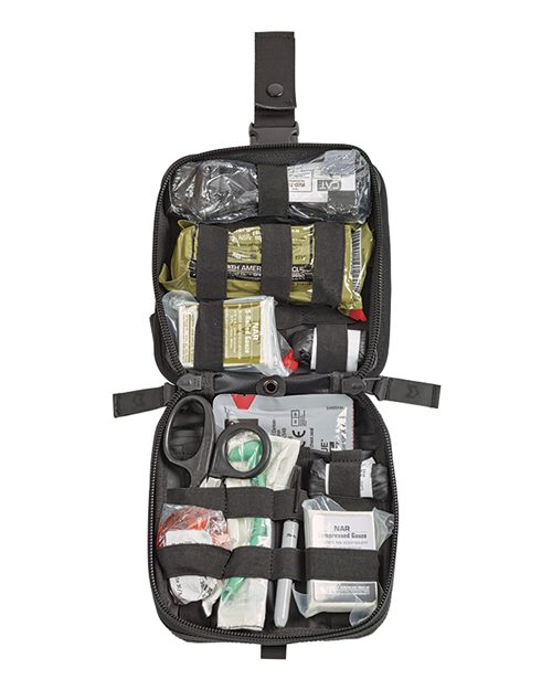 ALPHA3™ PRO X Black Thigh Strap Pack – Detail
