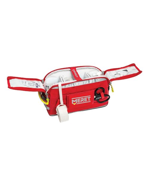 FIRST-IN™ PRO X Red Waist Pack – Side
