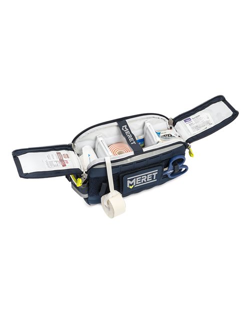 FIRST-IN™ PRO X Navy Blue Waist Pack – Detail