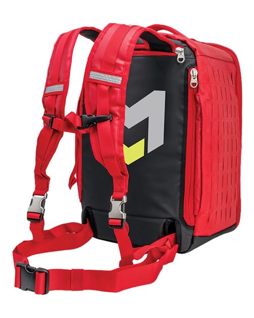 V.E.R.S.A.™ PRO X Red Backpack – Back