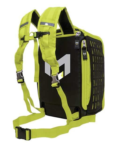 V.E.R.S.A.™ PRO X High Viz Yellow Backpack – Back