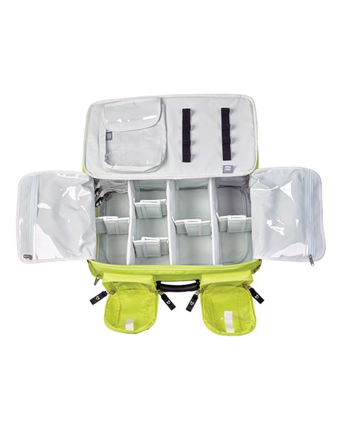 OMNI™ PRO X High Viz Yellow Convertible Backpack Bag – Side