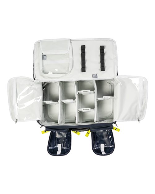 OMNI™ PRO X Navy Blue Convertible Backpack Bag – Detail