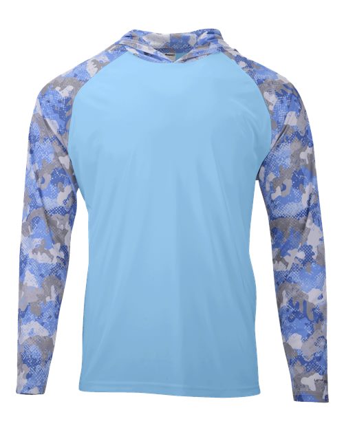 Unisex Tortuga Extreme Performance Hooded Long Sleeve T-Shirt – Front