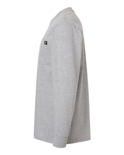 Men's Traditional Heavyweight Long Sleeve T-Shirt – Detail