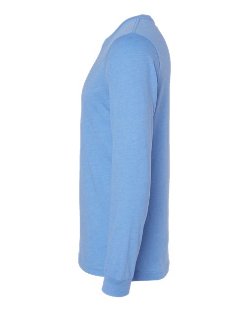 Heather CVC Long Sleeve Tee – Detail