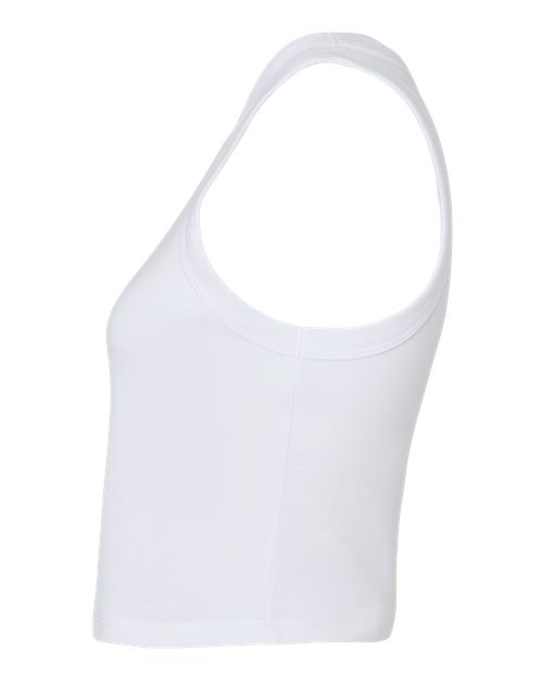 Women's Micro Rib Racer Tank – Detail
