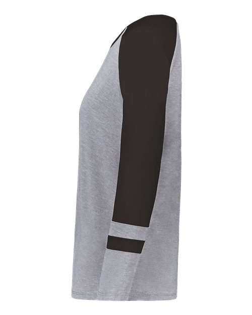 Women's Triblend Fanatic 2.0 Long Sleeve T-Shirt – Detail
