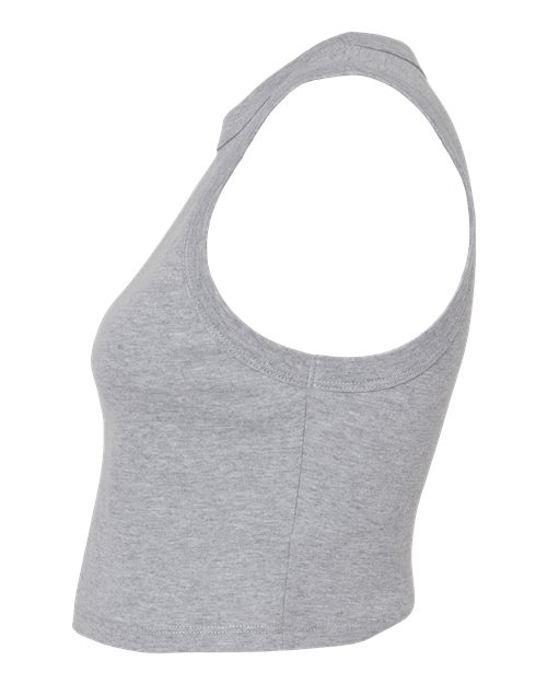 Women's Micro Rib Muscle Crop Tank – Detail
