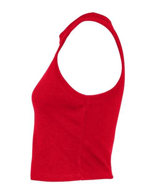 Women's Micro Rib Racer Tank – Detail